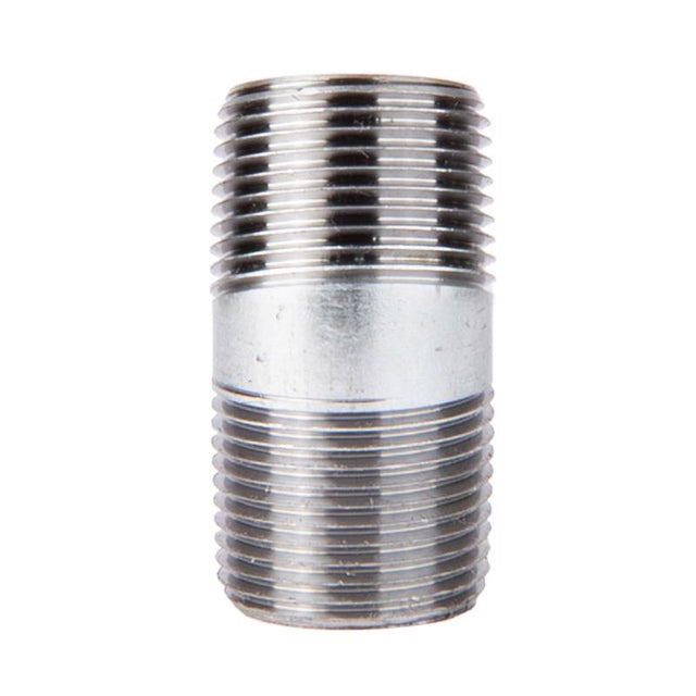 STZ Industries 1/8 in. MIP each X 1/8 in. D MIP Galvanized Steel 2 in. L Nipple, Pack of 5