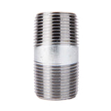 STZ Industries 1/8 in. MIP each X 1/8 in. D MIP Galvanized Steel 2 in. L Nipple, Pack of 5