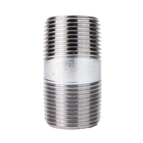 STZ Industries 1/8 in. MIP each X 1/8 in. D MIP Galvanized Steel 2 in. L Nipple, Pack of 5