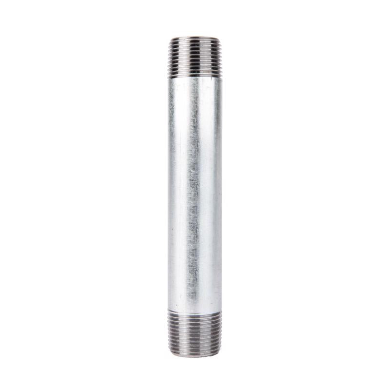 STZ Industries 1/8 in. MIP each X 1/8 in. D MIP Galvanized Steel 6 in. L Nipple, Pack of 5