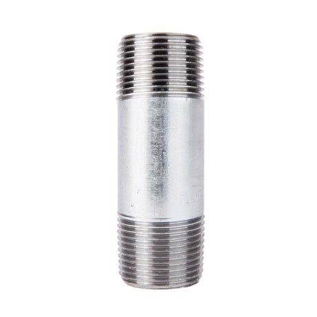 STZ Industries 1/4 in. MIP each X 1/4 in. D MIP Galvanized Steel 3 in. L Nipple, Pack of 5