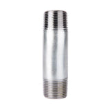 STZ Industries 1/4 in. MIP each Galvanized Steel 4-1/2 in. L Nipple, Pack of 5