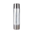 STZ Industries 1/4 in. MIP each X 1/4 in. D MIP Galvanized Steel 5-1/2 in. L Nipple, Pack of 5
