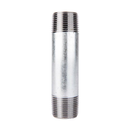 STZ Industries 3/8 in. MIP each X 3/8 in. D MIP Galvanized Steel 4 in. L Nipple, Pack of 5
