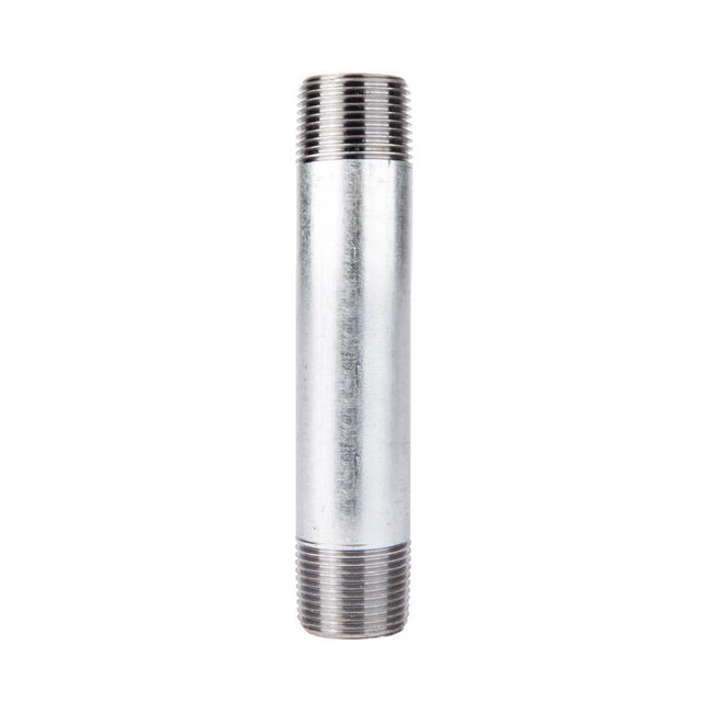 STZ Industries 3/8 in. MIP each X 3/8 in. D MIP Galvanized Steel 5 in. L Nipple, Pack of 5