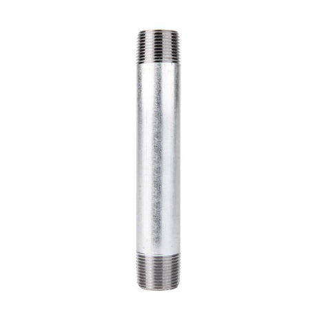 STZ Industries 3/8 in. MIP each X 3/8 in. D MIP Galvanized Steel 6 in. L Nipple, Pack of 5