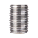 STZ Industries 1/2 in. MIP each X 1/2 in. D MIP Galvanized Steel Close Nipple, Pack of 5