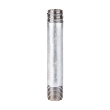 STZ Industries 1/2 in. MIP each X 1/2 in. D MIP Galvanized Steel 4-1/2 in. L Nipple, Pack of 5