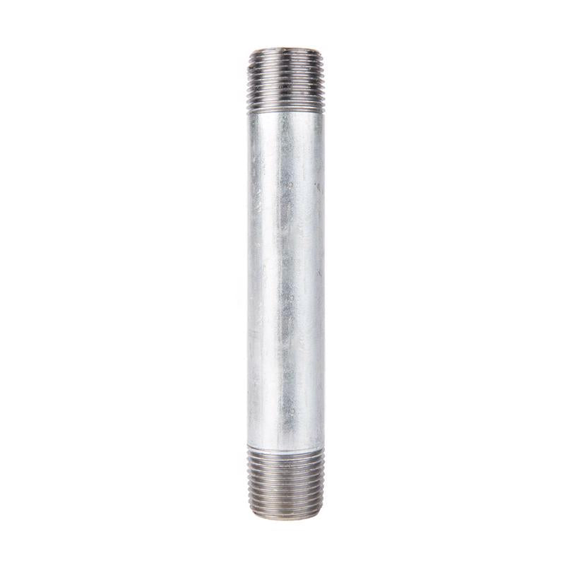 STZ Industries 1/2 in. MIP each X 1/2 in. D MIP Galvanized Steel 5 in. L Nipple, Pack of 5