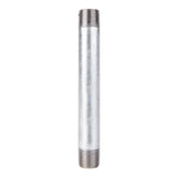 STZ Industries 1/2 in. MIP each X 1/2 in. D MIP Galvanized Steel 6 in. L Nipple, Pack of 5