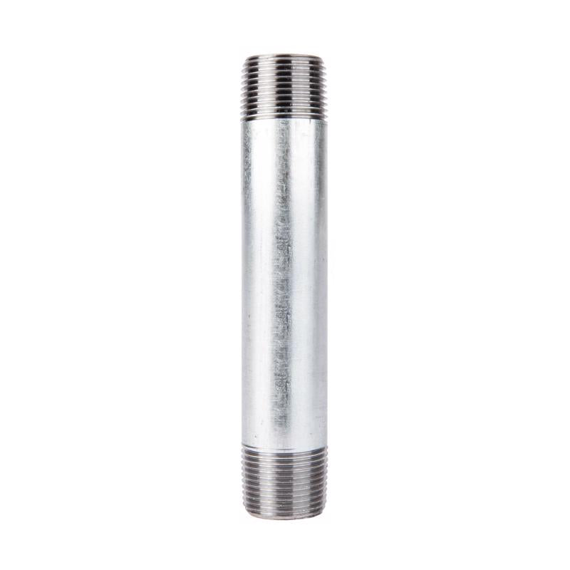 STZ Industries 3/4 in. MIP each X 3/4 in. D MIP Galvanized Steel 5-1/2 in. L Nipple, Pack of 5