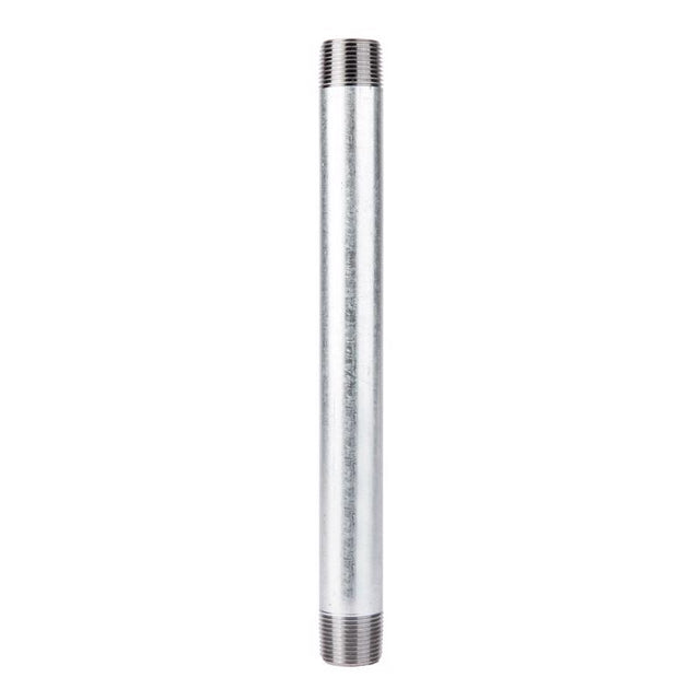 STZ Industries 3/4 in. MIP each X 3/4 in. D MIP Galvanized Steel 10 in. L Nipple
