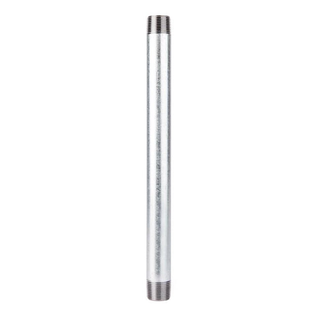 STZ Industries 3/4 in. MIP each X 3/4 in. D MIP Galvanized Steel 12 in. L Nipple