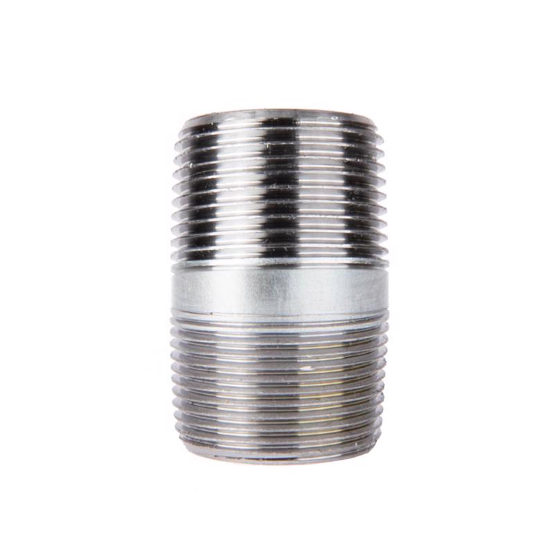 STZ Industries 1 in. MIP each X 1 in. D MIP Galvanized Steel 2 in. L Nipple, Pack of 5