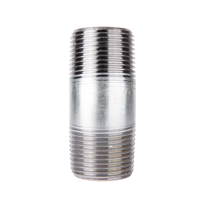 STZ Industries 1 in. MIP each X 1 in. D MIP Galvanized Steel 3 in. L Nipple, Pack of 5