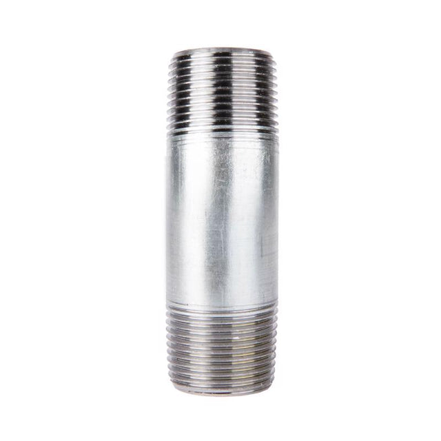 STZ Industries 1 in. MIP each X 1 in. D MIP Galvanized Steel 4 in. L Nipple, Pack of 5