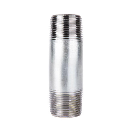 STZ Industries 1 in. MIP each X 1 in. D MIP Galvanized Steel 4 in. L Nipple, Pack of 5