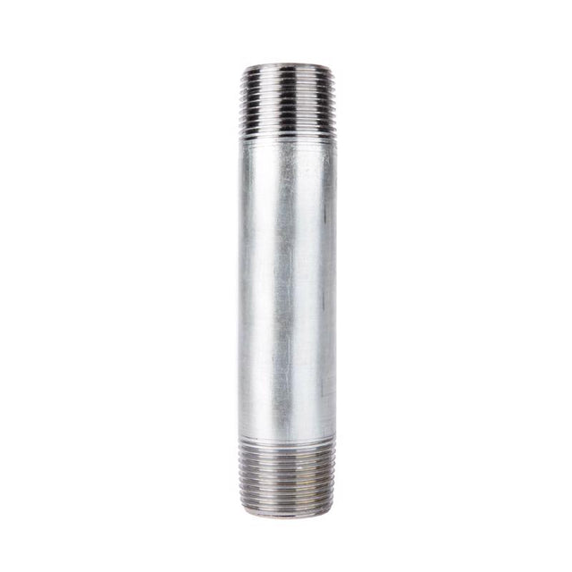 STZ Industries 1 in. MIP each X 1 in. D MIP Galvanized Steel 6 in. L Nipple, Pack of 5