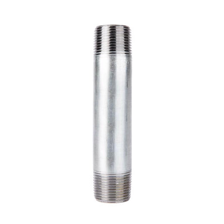 STZ Industries 1 in. MIP each X 1 in. D MIP Galvanized Steel 6 in. L Nipple, Pack of 5