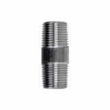STZ Industries 1/4 in. MIP each X 1/4 in. D MIP Black Steel 2 in. L Nipple, Pack of 5