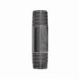 STZ Industries 1/4 in. MIP each X 1/4 in. D MIP Black Steel 3 in. L Nipple, Pack of 5