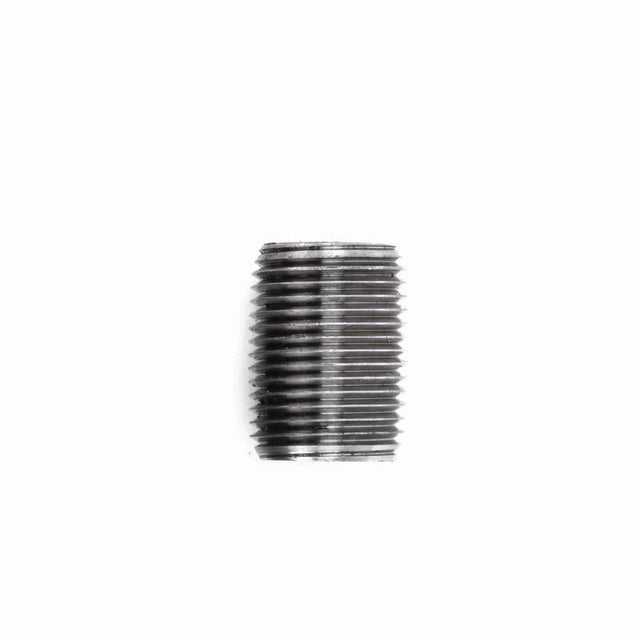 STZ Industries 3/8 in. MIP each X 3/8 in. D MIP Black Steel Close Nipple, Pack of 5