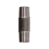 STZ Industries 1/2 in. MIP each X 1/2 in. D MIP Black Steel 2-1/2 in. L Nipple, Pack of 5
