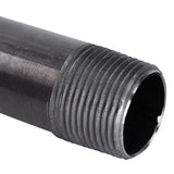 STZ Industries 1/2 in. MIP each X 1/2 in. D MIP Black Steel 3 in. L Nipple, Pack of 5