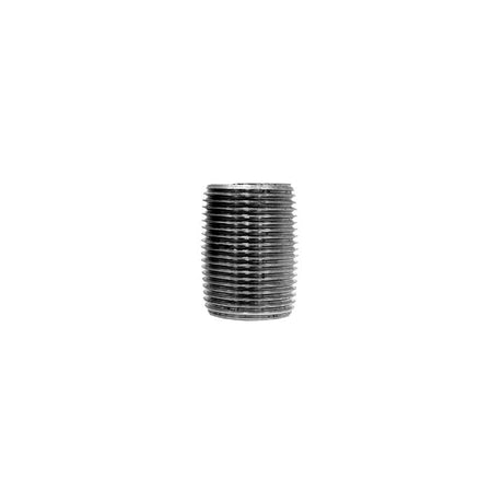 STZ Industries 3/4 in. MIP each X 3/4 in. D MIP Black Steel Close Nipple, Pack of 5