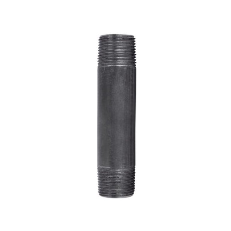 STZ Industries 3/4 in. MIP each X 3/4 in. D MIP Black Steel 4-1/2 in. L Nipple, Pack of 5