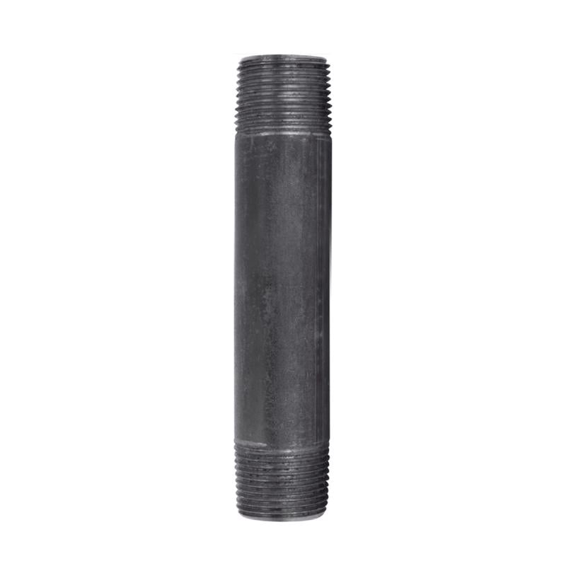 STZ Industries 3/4 in. MIP each X 3/4 in. D MIP Black Steel 5 in. L Nipple, Pack of 5
