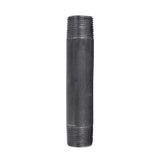 STZ Industries 3/4 in. MIP each X 3/4 in. D MIP Black Steel 5 in. L Nipple, Pack of 5