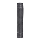 STZ Industries 3/4 in. MIP each X 3/4 in. D MIP Black Steel 5-1/2 in. L Nipple, Pack of 5
