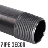 STZ Industries 3/4 in. MIP each X 3/4 in. D MIP Black Steel 6 in. L Nipple, Pack of 5