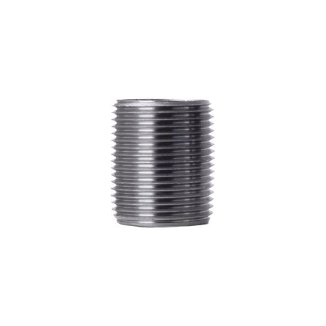 STZ Industries 1 in. MIP each X 1 in. D MIP Black Steel Close Nipple, Pack of 5