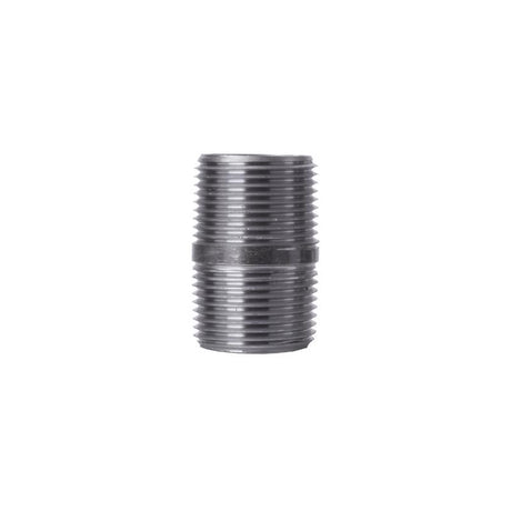 STZ Industries 1 in. MIP each X 1 in. D MIP Black Steel 2 in. L Nipple, Pack of 5