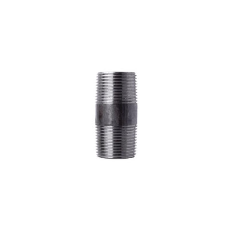 STZ Industries 1 in. MIP each X 1 in. D MIP Black Steel 2-1/2 in. L Nipple, Pack of 5