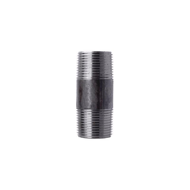STZ Industries 1 in. MIP each X 1 in. D MIP Black Steel 3 in. L Nipple, Pack of 5