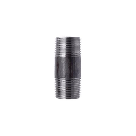 STZ Industries 1 in. MIP each X 1 in. D MIP Black Steel 3 in. L Nipple, Pack of 5