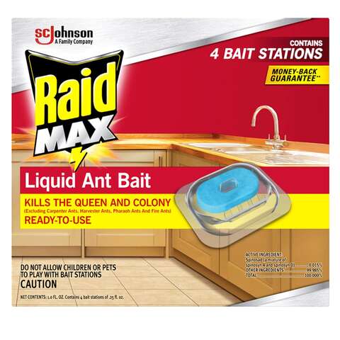 Raid Max Ant Bait 0.25 oz, Pack of 12