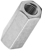 National Hardware 4003BC Series N182-683 Coupler, UNC Coarse Thread, 3/8-16 Thread, Steel, Zinc, Pack of 10