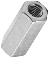 National Hardware 4003BC Series N182-683 Coupler, UNC Coarse Thread, 3/8-16 Thread, Steel, Zinc, Pack of 10