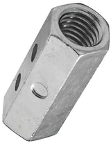 National Hardware 4003 Series N182-717 Coupling Nut, UNC Thread, 5/8-11 Thread, Steel, Zinc