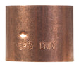 NIBCO 1-1/4 in. Sweat X 1-1/4 in. D Sweat Copper Coupling 1 pk