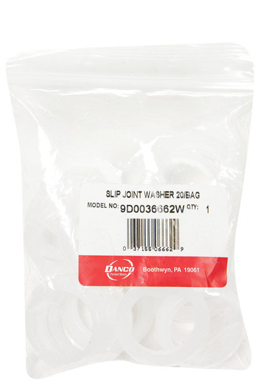Danco 1-1/4 in. D Plastic Washer 20 pk
