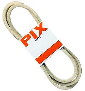 PIX P-9540329A Replacement V-Belt, 5/8 in W, White, 38 in Deck