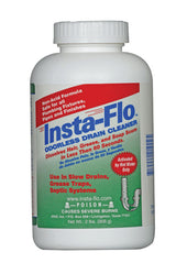 Insta-Flo Crystals Drain Cleaner 2 lb, Pack of 6