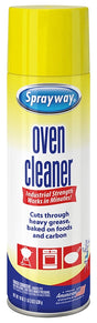 Sprayway SW824RETAIL Grill and Oven Cleaner, Liquid, 20 oz Aerosol Can