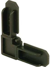 Make-2-Fit PL 7725 Square Cut Screen Frame Corner, Plastic, Bronze, For: Square-Cut Ends of 7/16 Aluminum Screen Frame
