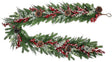 Puleo Asia Limited 312-4461-G6/10 Classic Snowy Garland, 87 Tips, 6 ft, Pack of 6